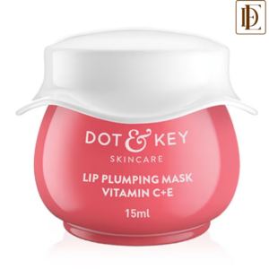 Dot & Key Vitamin C + E Lip Plumping Mask For Soothes Dryness, Pigmentation & Glowing Lips (15ml)