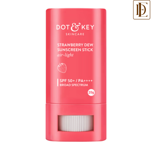 Dot & Key Strawberry On-The-Go SPF 50 Sunscreen Stick PA+++ For UVA/B Blocks (20 g)