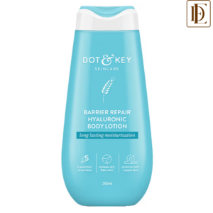 Dot & Key Barrier Repair Hydrating Body Lotion with Hyaluronic & 5 Essential Ceramides, Plumps Skin (250ml)