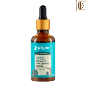 Pilgrim 3% Redensyl & 4% Anagain Advance Hair Growth Serum With Korean Black Rice
