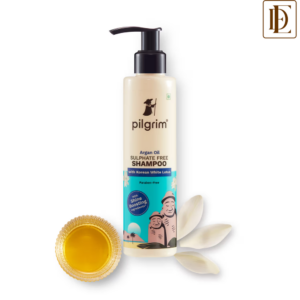 Pilgrim Sulfate Free Shampoo with Argan Oil, Camellia & White Lotus (200ml)