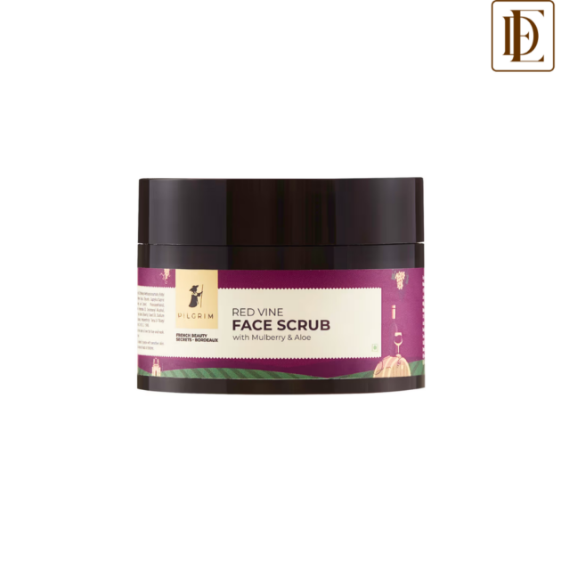 Pilgrim Red Vine Face Scrub with Mulberry & Aloe (50g)