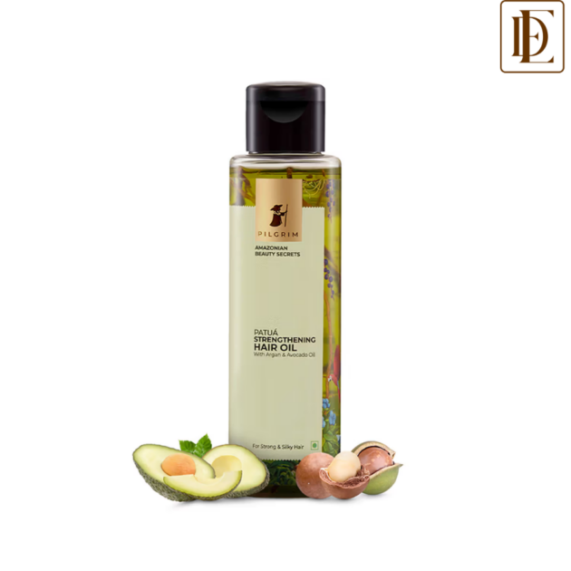 Pilgrim Patua Strengthening Hair Oil for Strong Silky Hair (115ml)