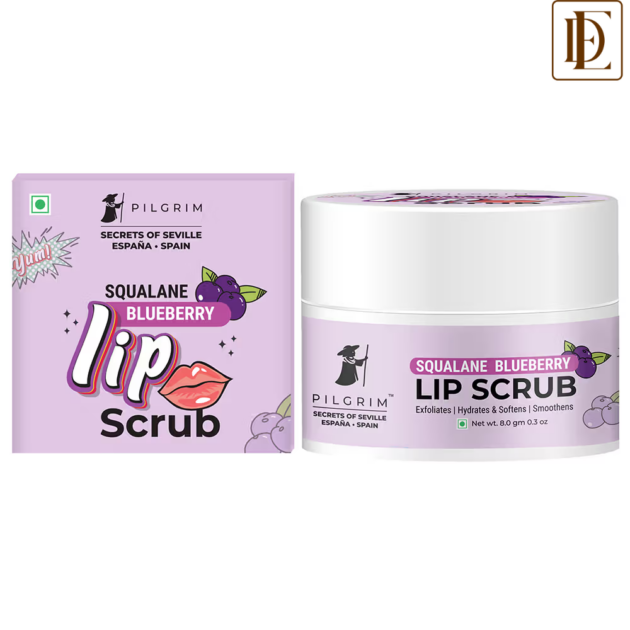 Pilgrim Squalane Blueberry Lip Scrub (8 g)