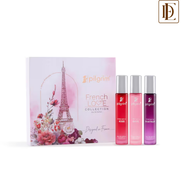 Pilgrim The French Love Collection Premium Gift Set For Her (51ml)