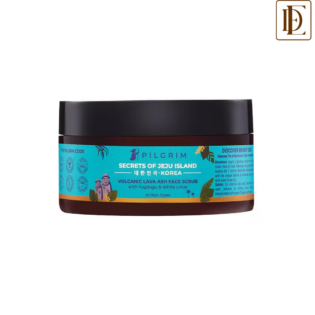Pilgrim Volcanic Lava Ash Face Scrub with Yugdugu & White Lotus (100g)