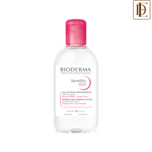 Bioderma Dermatological Micellar Water Sensibio H2O - Gently Removes Makeup Prevents Clogged Pores