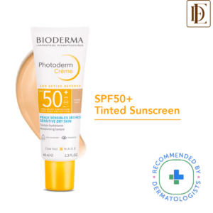 Bioderma SPF 50+ Tinted Sunscreen Photoderm Creme Teinte Claire Light SPF 50+ Water Resistant (40ml)