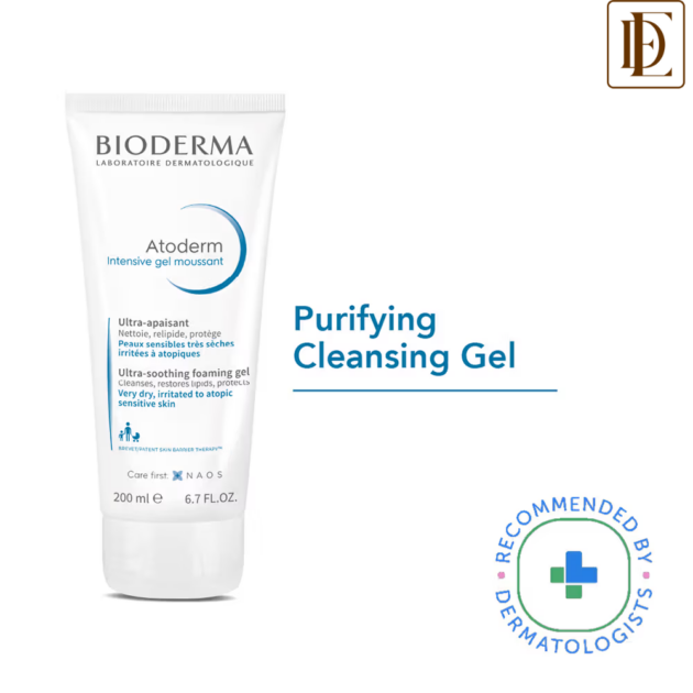 Bioderma Ultra-Soothing Foaming Gel Atoderm Intensive Gel Moussant With Niacinamide (200ml)