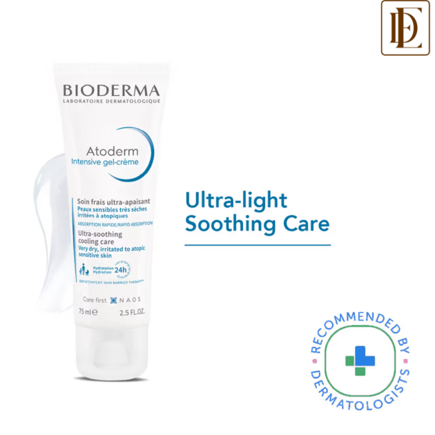 Bioderma Atoderm Intensive Gel Creme Moisturizer - Dry to Very Dry Skin