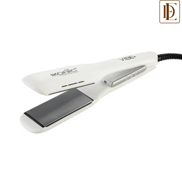 Ikonic Professional Vibe+ Hair Straightener - White (800 g)
