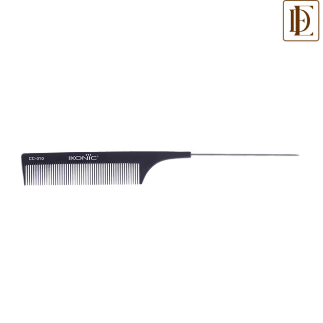 Ikonic Professional Carbon Comb - CC10 (Black) (1 Pcs)