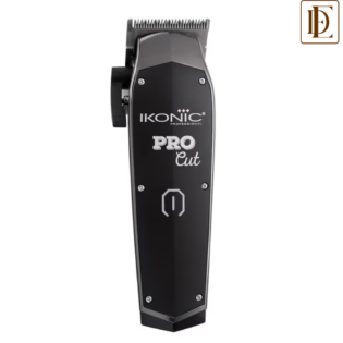 Ikonic Professional Pro Cut Hair Clipper - Black & Silver (1 pcs)