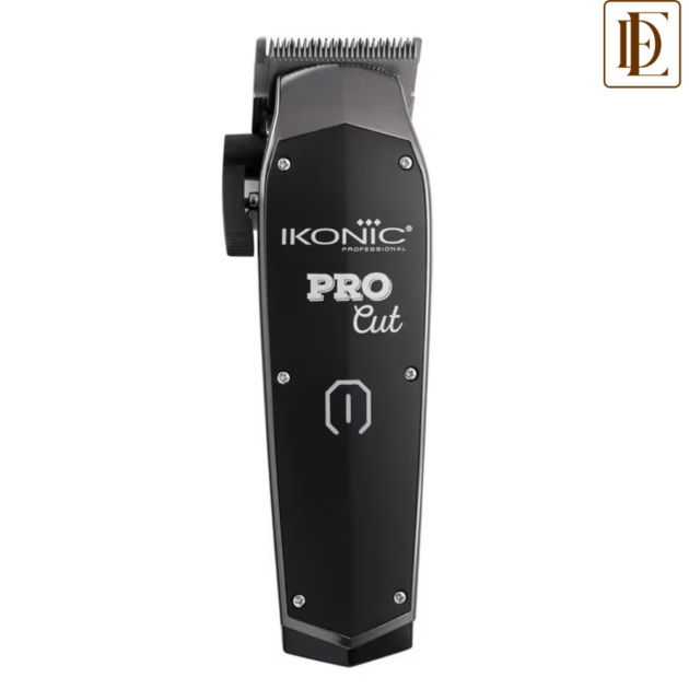 Ikonic Professional Pro Cut Hair Clipper - Black & Silver (1 pcs)