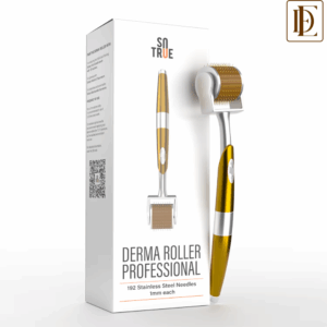 Sotrue Derma Roller Professional For Hair Growth 1 Mm With 192 Stainless Steel Needles (200g)
