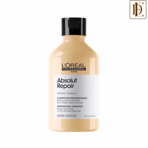 L'Oréal Professionnel Absolut Repair Shampoo For Dry and Damaged Hair With Protein & Omega-9 (300ml)