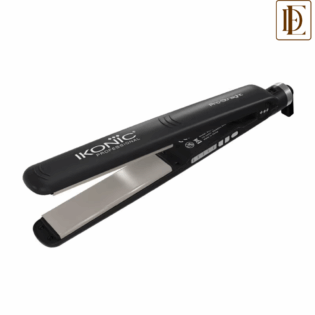 Ikonic Professional Pro Hair Straightener - Black (1Pcs)