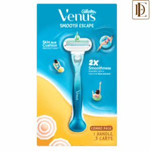 Gillette Venus Razor with Aloe Extract & 2 Refills Combo (34 g)