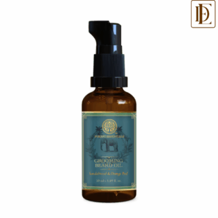 Forest Essentials Grooming Beard Oil - Light, Non Sticky, Natural Beard Growth Oil For Daily Use (50 g)