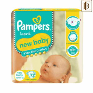 Pampers Active Baby Diapers New Born - 72 Pack (72 Pack)