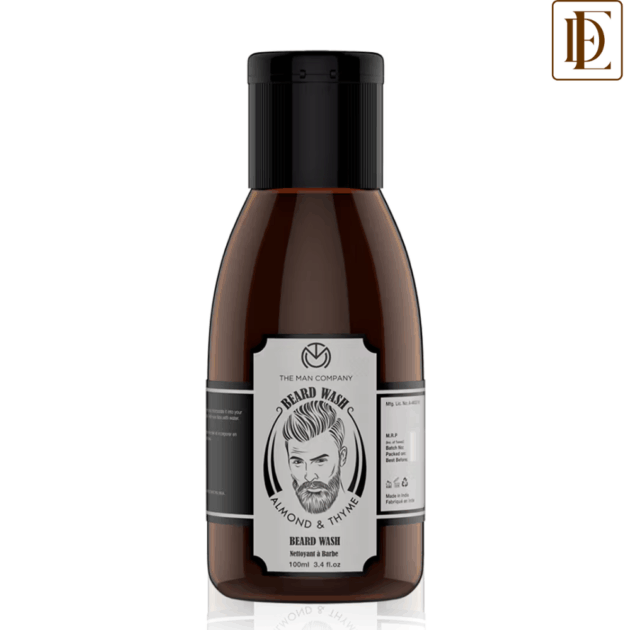 The Man Company Beard Wash, Actively Cleanses Skin and Beard (100ml)
