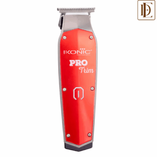 Ikonic Professional Pro Trim Hair Trimmer - Red & Silver (1 pcs)