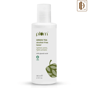 Plum Green Tea Toner With Glycolic Acid - Tightens Pores, Fights Pimples & Controls Oil Alcohol-Free