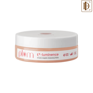 Plum E-Luminence Simply Supple Cleansing Balm- Non-Drying Face, Lip & Eye Waterproof Makeup Remover (90gm)