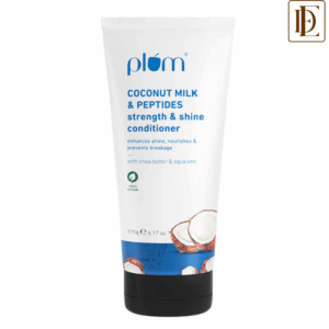 Plum Coconut Milk & Peptides Conditioner For Soft, Shiny Hair (175 g)