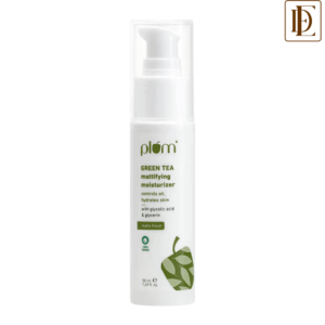 Plum Green Tea Mattifying Moisturizer With Glycolic Acid For Acne-Free Skin & Oil-Free Hydration (50ml)