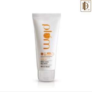 Plum Chamomile & White Tea Sheer Matte Day Cream SPF 50 PA+++ For No White Cast & Lightweight Feel (60ml)