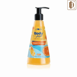 vPlum BodyLovin' Trippin' Mimosas Shower Gel - Citrusy SLS-Free Body Wash (240ml)