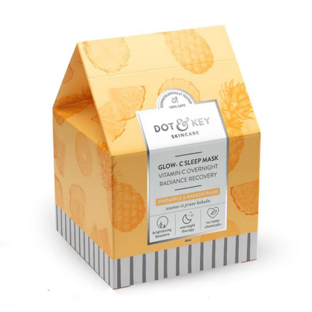 Dot & Key Glow C Sleep Mask Vitamin C Overnight Radiance Recovery (60ml) - Image 2