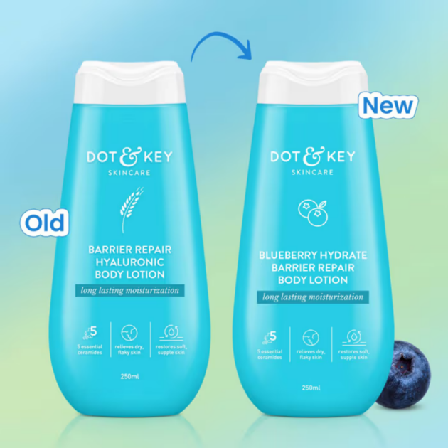 Dot & Key Barrier Repair Hydrating Body Lotion with Hyaluronic & 5 Essential Ceramides, Plumps Skin (250ml) - Image 2