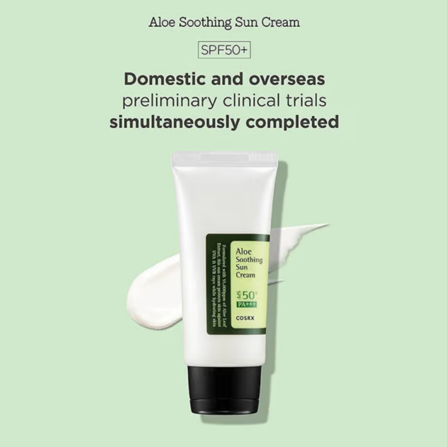 COSRX Aloe Soothing Sun Cream SPF 50+ PA+++ (50ml) - Image 2