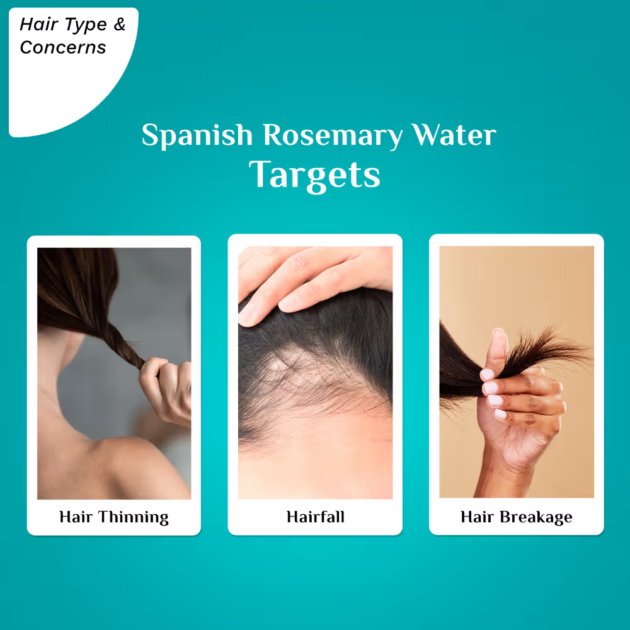 Pilgrim Spanish Rosemary Water With Biotin (100ml) - Image 2