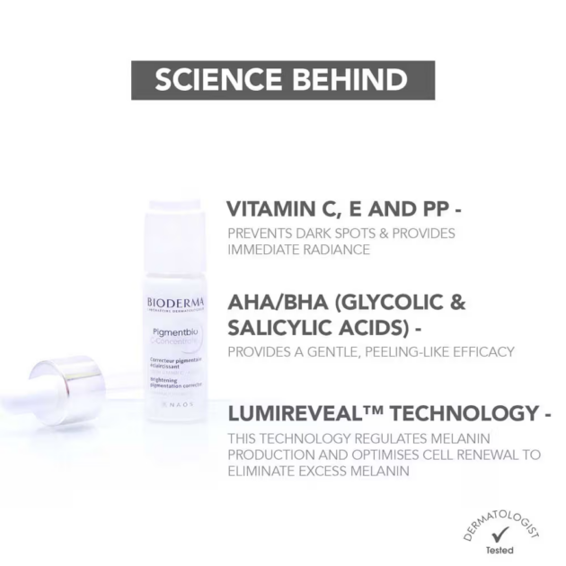 Bioderma Brightening Serum - Pigmentbio C-Concentrate (15ml) - Image 2