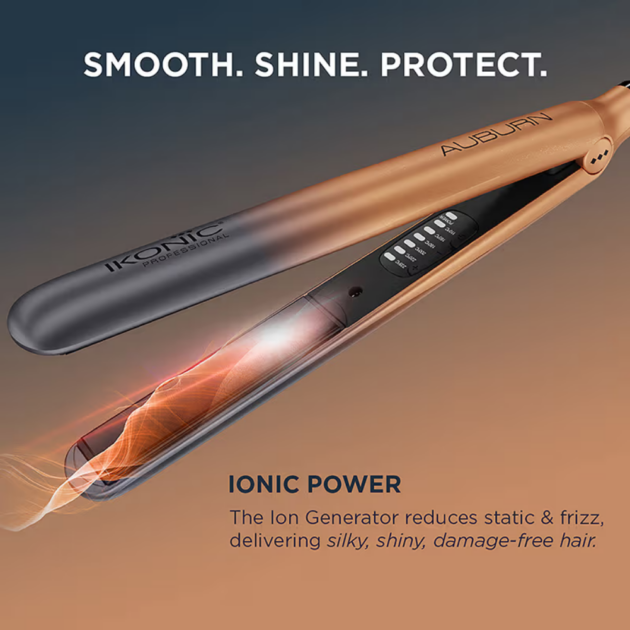 Ikonic Professional S3+ Auburn Hair Straightner (800g) - Image 2