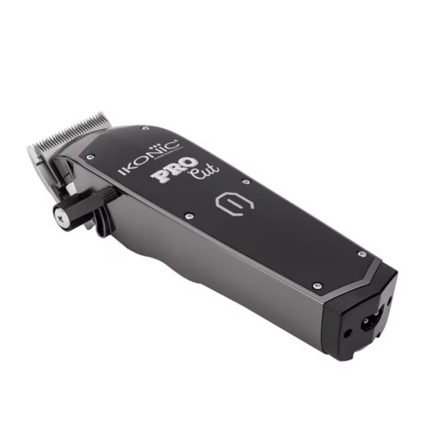Ikonic Professional Pro Cut Hair Clipper - Black & Silver (1 pcs) - Image 2