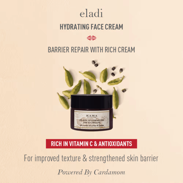 Kama Ayurveda Eladi Hydrating Face Moisturizer For Skin Barrier Repair (50g) - Image 2