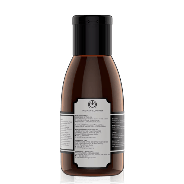 The Man Company Beard Wash, Actively Cleanses Skin and Beard (100ml) - Image 2