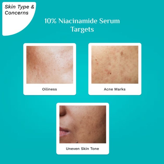 Pilgrim 10% Niacinamide Face Serum For Acne Marks - Image 3