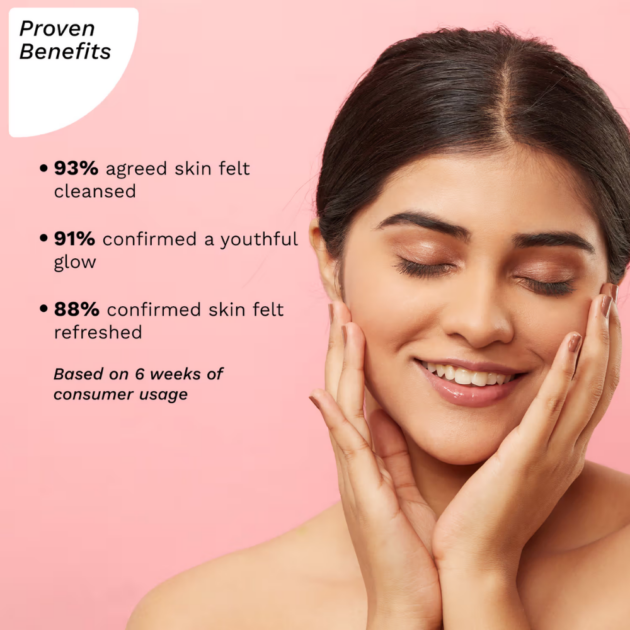 Pilgrim Red Vine Face Wash with Vitamin C & Aloe (100ml) - Image 3