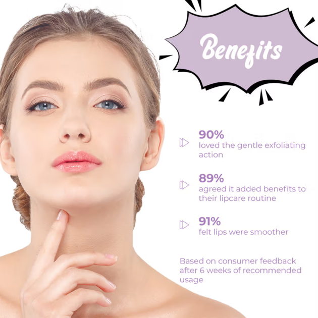 Pilgrim Squalane Blueberry Lip Scrub (8 g) - Image 3