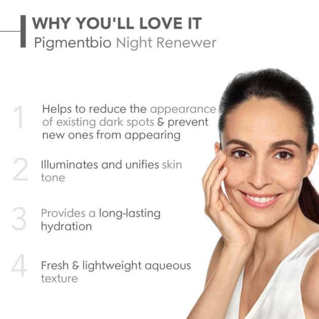 Bioderma Brightening Overnight Cream - Pigmentbio Night Renewer (50ml) - Image 3