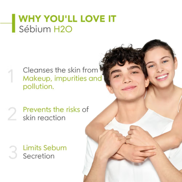 Bioderma Cleansing Water Sebium H2O Purifying Micellar - Image 5