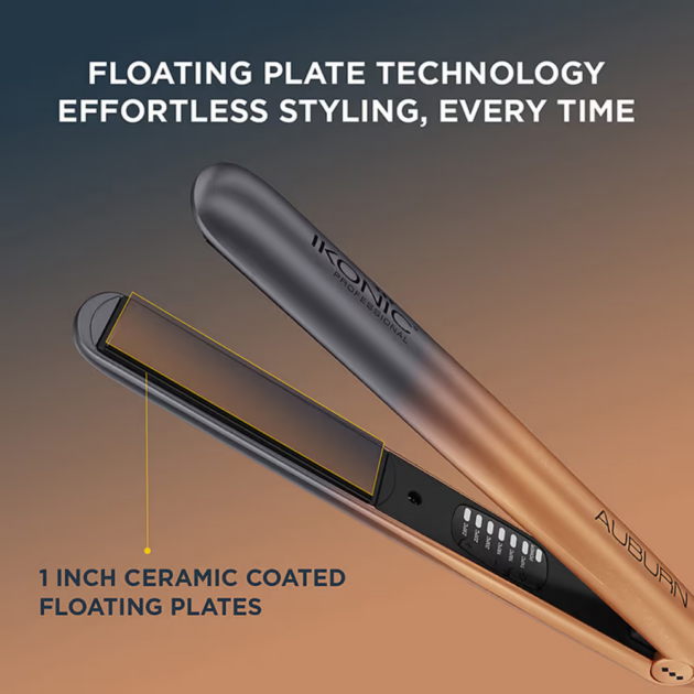 Ikonic Professional S3+ Auburn Hair Straightner (800g) - Image 3