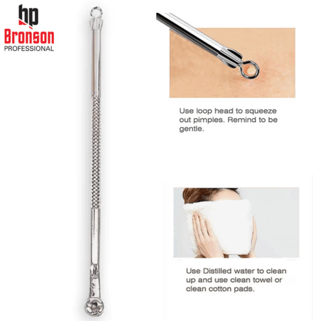 Bronson Professional Black Head Remover Tool - Round - Image 3