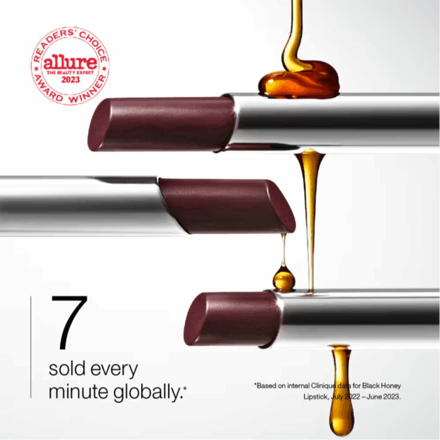 Clinique Almost Lipstick In Black Honey (Lip Balm) (1.9g) - Image 3