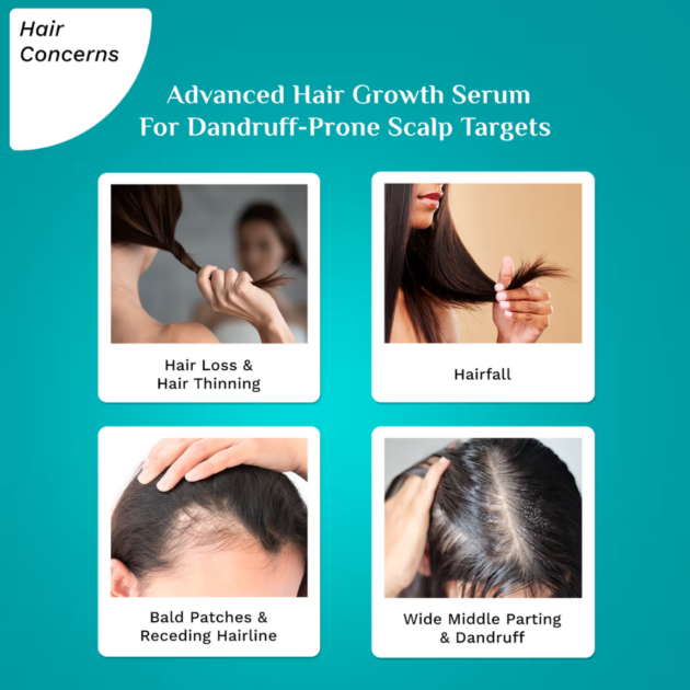Pilgrim 3% Redensyl & 4% Anagain Advanced Hair Growth Serum (30ml) - Image 4
